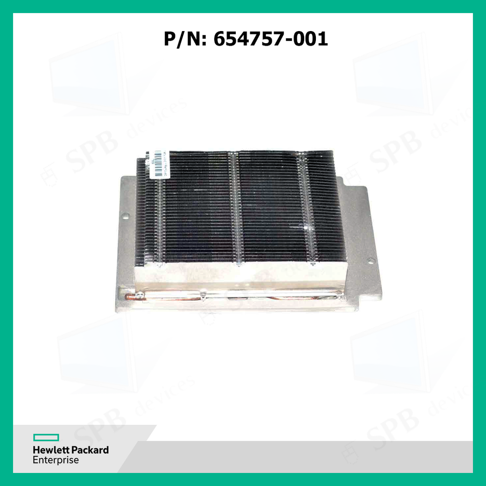 Радиатор для серверного процессора HP DL360p Gen8 Heatsink P/N: 654757-001 SPA#: 667880-001