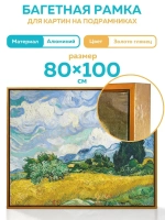 Металлическая багетная рама 100х80 см