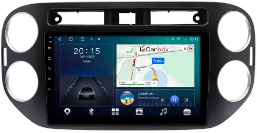 Магнитола для Volkswagen Tiguan 2011-2017 - CanBox 9-1042 Android 10, SIM-слот