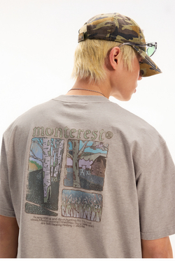 Футболка Nothomme Monterest Nature бежевый