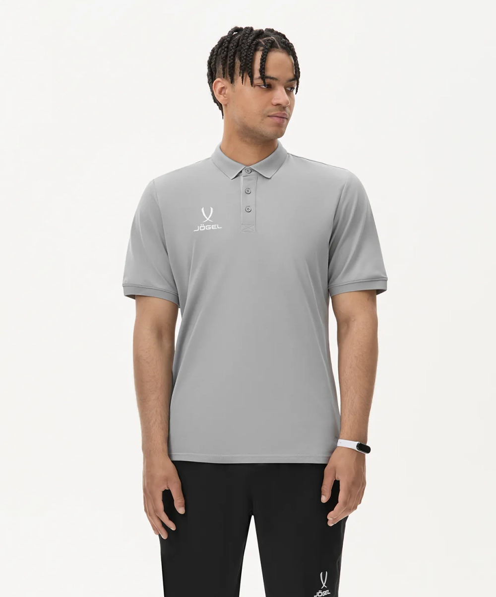 Поло JÖGEL PREMIER PerFormDRY CVC Polo, серый