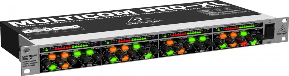 Behringer MDX4600 V2 4-канальный экспандер/ компрессор/ пик-лимитер с энхансером