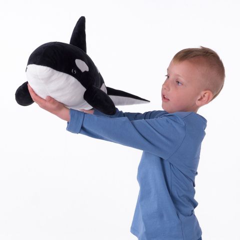 Мягкая игрушка IKEA BLAVINGAD (БЛАВИНГАД), Косатка, 60 см