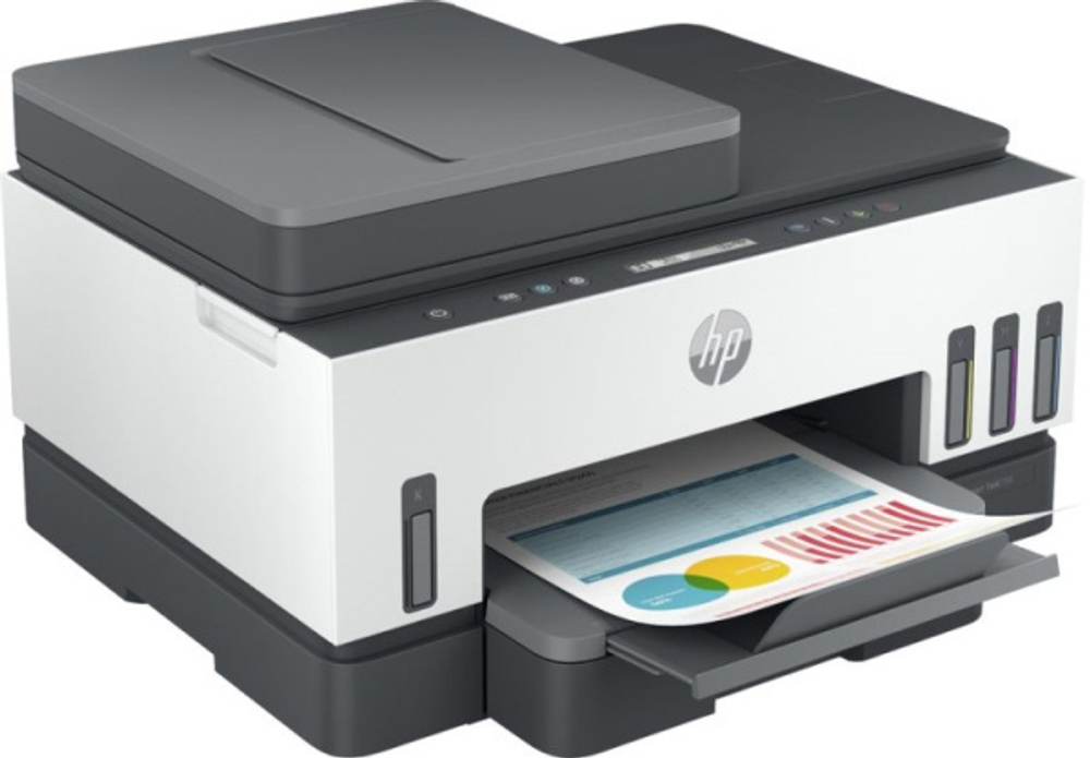МФУ струйное цветное HP Smart Tank 750