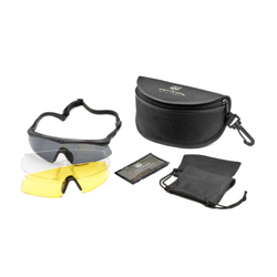 Очки баллистические Revision Sawfly Yellow/Clear/Smoke Black Frame