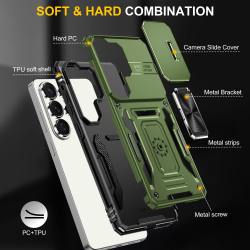 Чехол Safe Case с кольцом и защитой камеры для Samsung Galaxy S26 Ultra
