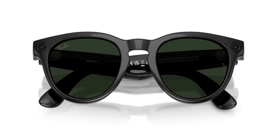 Умные очки Ray-Ban Meta Headliner Gen 2 (RW4013) Shiny Black/Clear/Graphite Green Transitions S50 T150