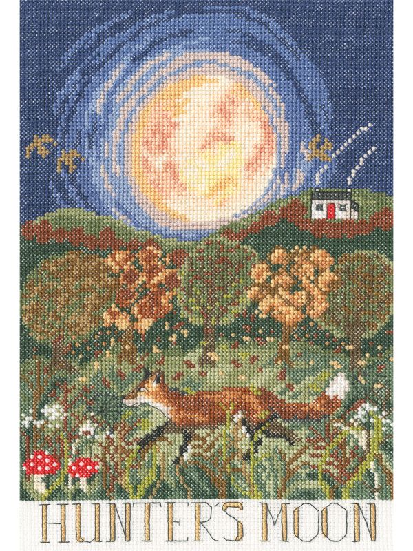 Набор для вышивания нитками Bothy Threads Hunter's Moon