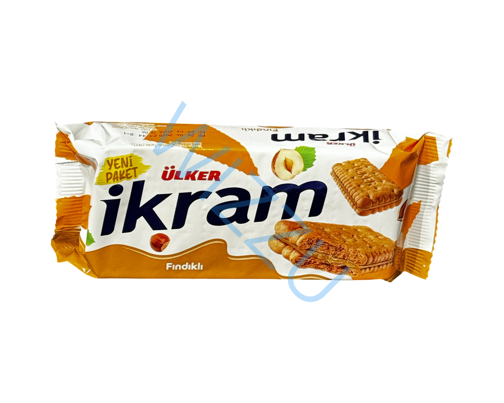 Печенье Улькер Икрам с фундуком 84г