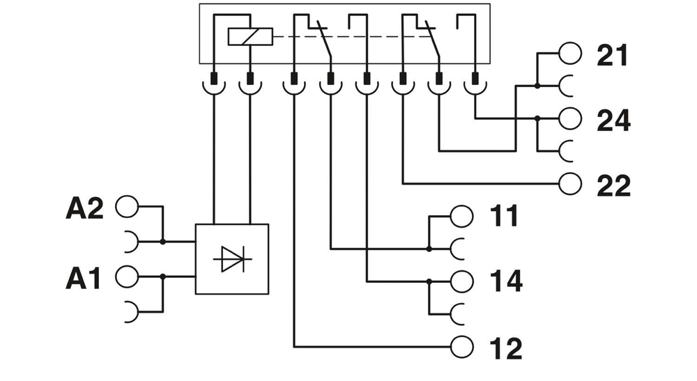 2909516 - PLC-RPT-230UC/21-21/EX - Релейный модуль