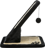 Когтеточка-доска наклонная, 30х42х40 см, чёрный/белый, Trixie