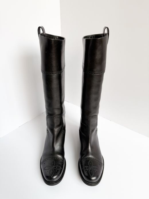 Кожаные сапоги Louis Vuitton, 38
