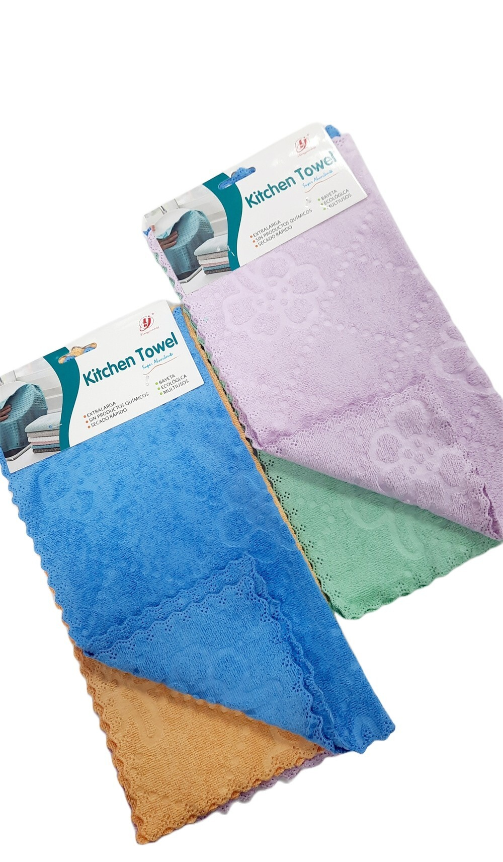 Салфетка микрофибра 3шт 30*30см