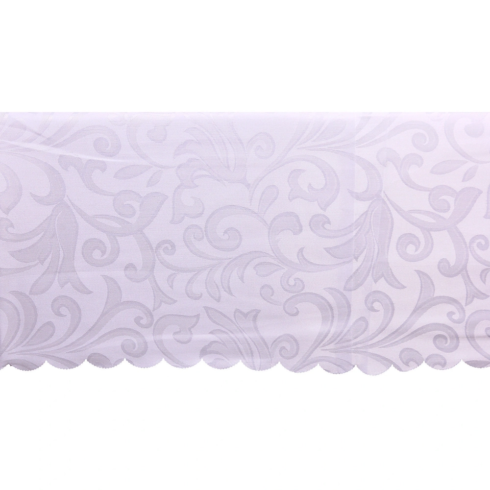 Скатерть 148*180 см «Классика», вьюнок, цвет белый
