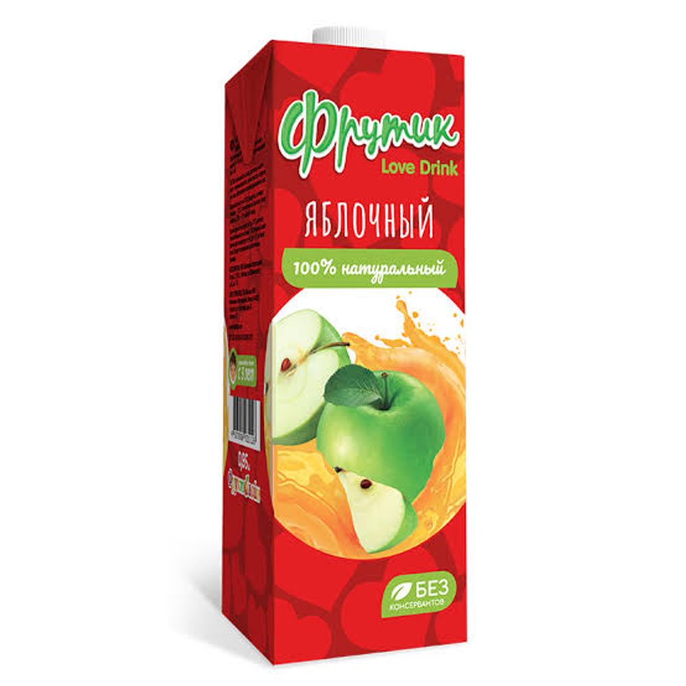 Напиток яблочный Фрутик 0,95 л