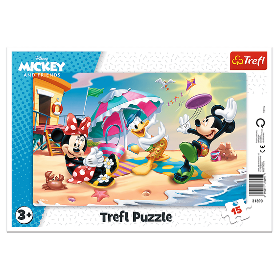 Puzzle "15 Frame" - Play on the beach
