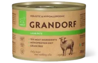Grandorf 200г Влажный корм для собак, паштет из ягненка