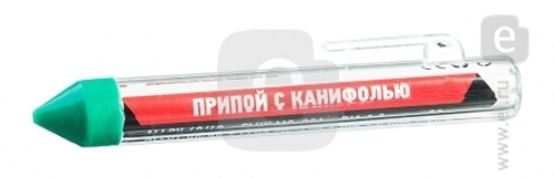 Припой с канифолью ПОС 61 пруток 20г