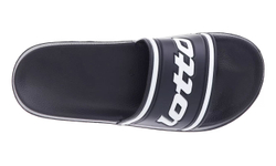 Сланцы Lotto Midway Slide - all black//all white