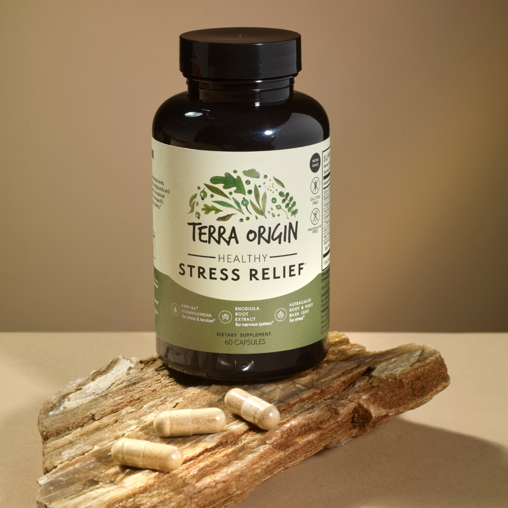Terra Origin, Здоровое снятие стресса, 60 капсул