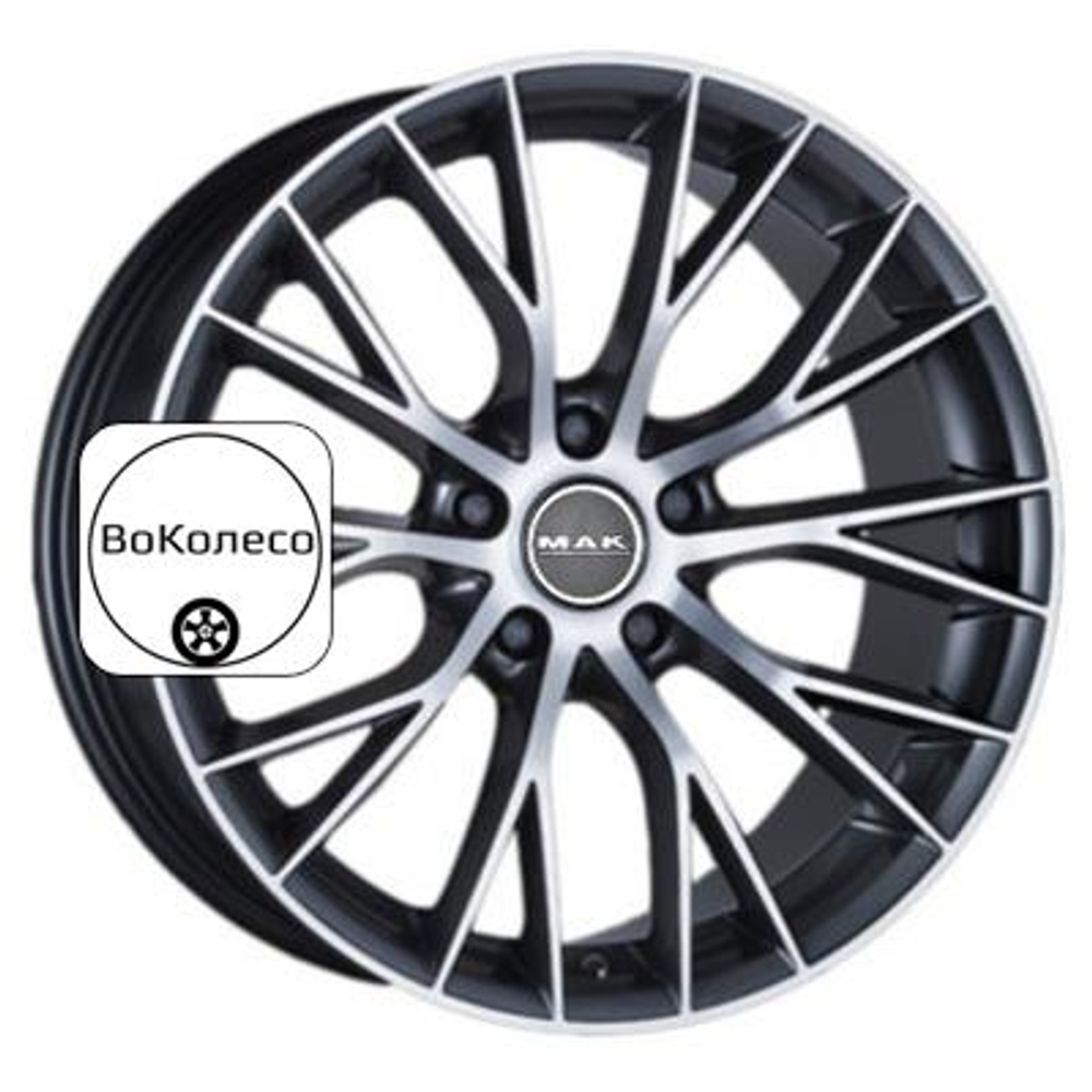 8,5x20/5x120 ET30 D72,6 Munchen Gunmetal Mirror Face MAK