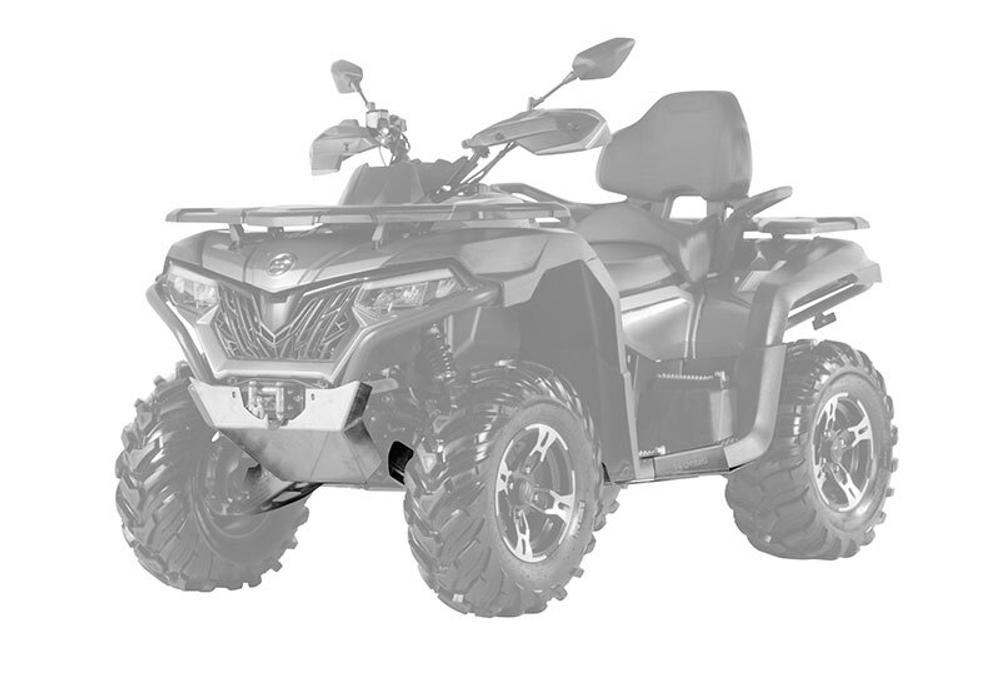 Комплект защиты днища алюминий для CFORCE 600 EPS/600 ADVANCED EPS