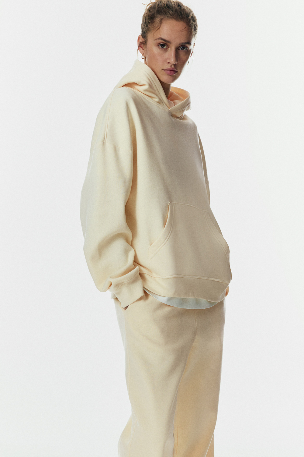 Спортивные брюки из смеси хлопка - H&M