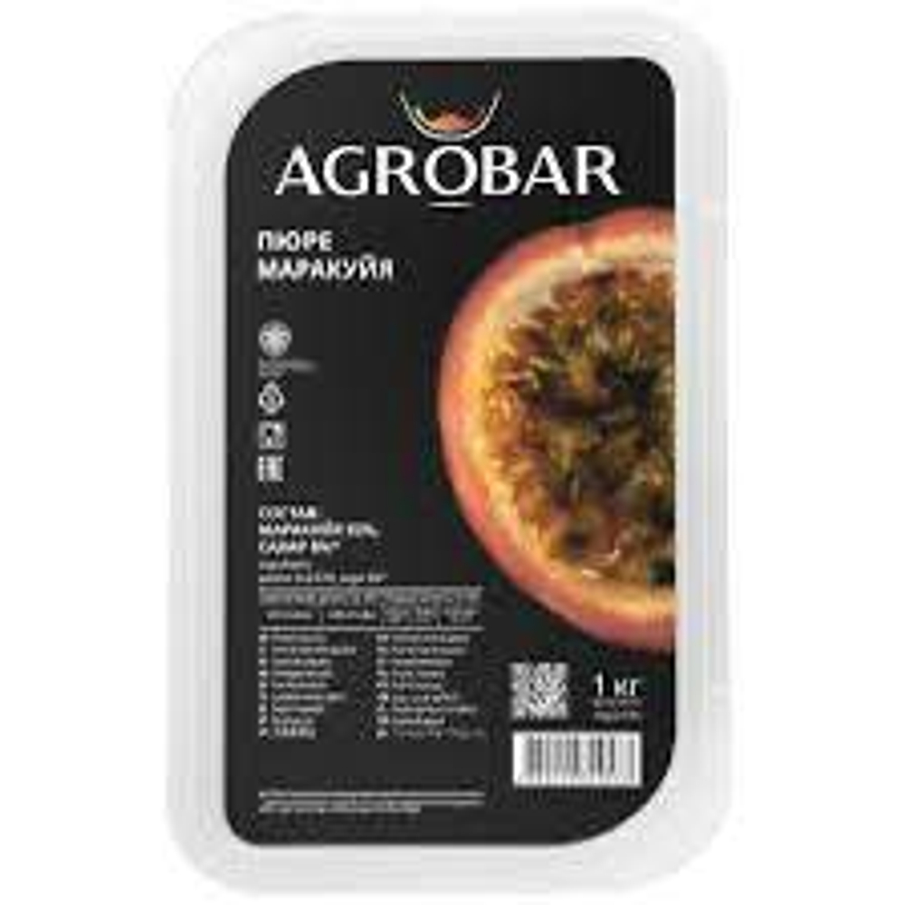 Фруктовое пюре Маракуйя с семечкой, Agrobar, Россия