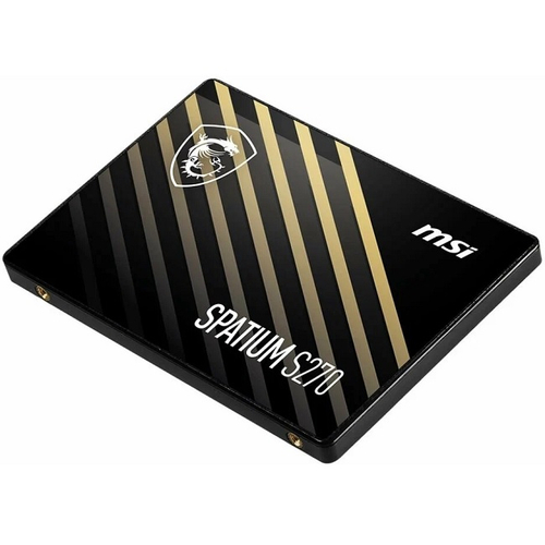 Жесткий диск SSD 2.5" 480Gb MSI SPATIUM S270, 500/450MBs, 80000 IOPS, 3D TLC, SATA-III (S78-440E340-P83), (OEM)