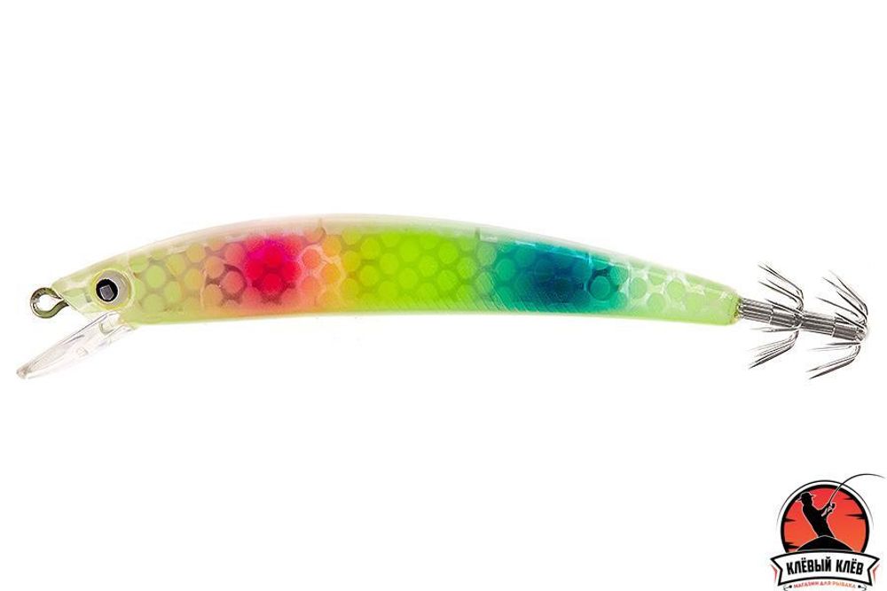 Кальмарный воблер HIGASHI Pelagic 19g #05. Clown Diamond