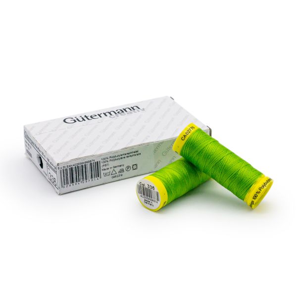 Нитки для трикотажа Gutermann Maraflex 120 (150 метров), 5 кат. | 336 лаймовый