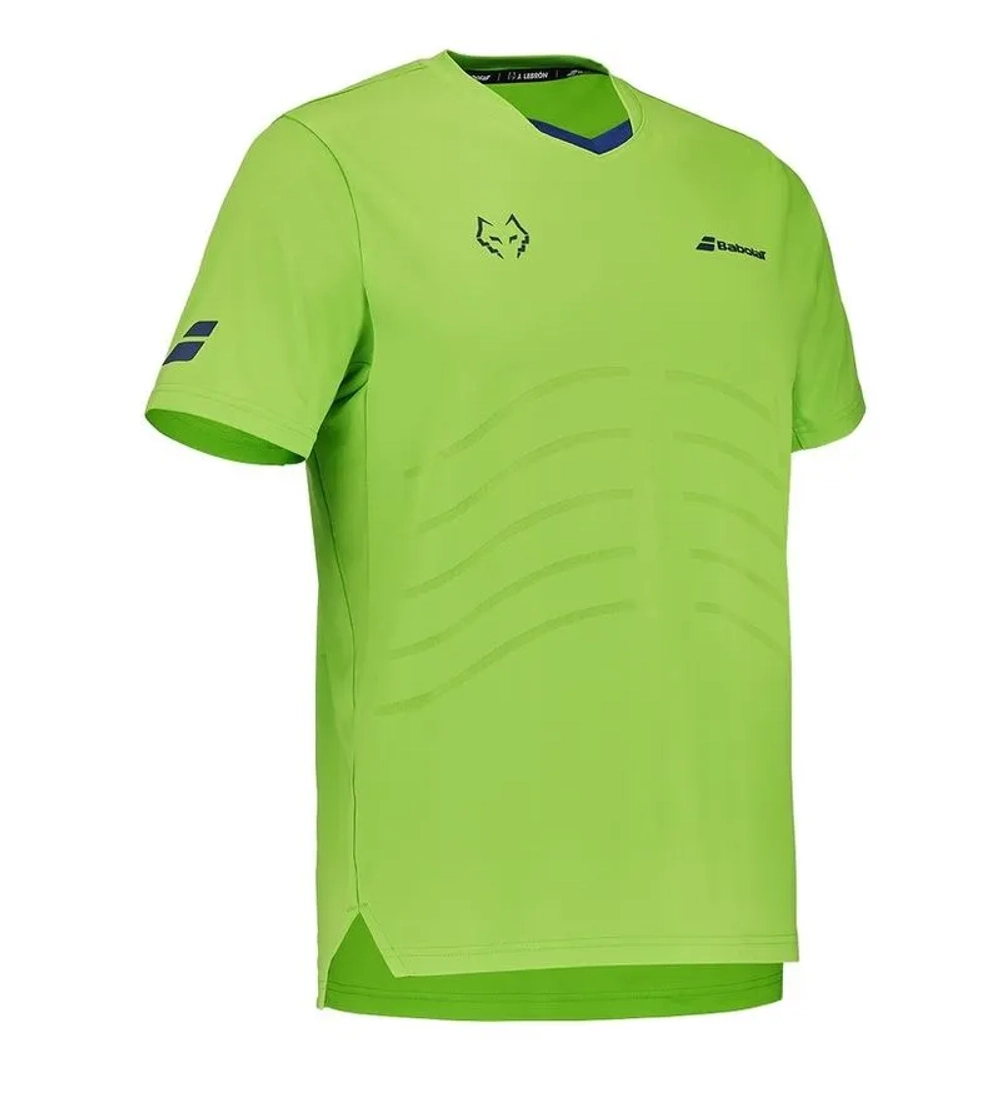 Теннисная футболка Babolat Replica J.Lebron - green flash