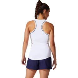 Женская теннисная майка ASICS Piping Tank Top Women - White, Black