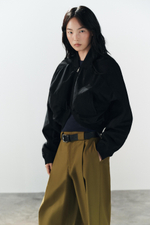 БРЮКИ СО СКЛАДКАМИ И ШЛЕВКАМИ — ZARA