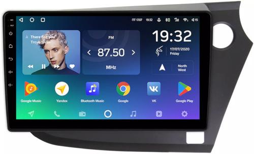 Магнитола для Honda Insight 2 2009-2014 (правый руль) - Teyes CC2 PLUS монитор 9" QLED, Android 10, Быстрая, SIM-слот