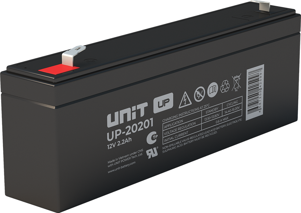 Аккумулятор UNIT UP-20201 ( 2Ач / 12В ) AGM