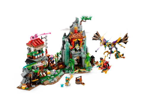 Конструктор LEGO Monkie Kid 80044 Укрытие команды Monkie Kid