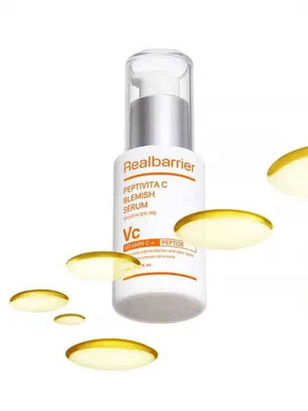 Real Barrier Осветляющая сыворотка с витамином С и пептидами Peptivita C Blemish Serum 30 мл