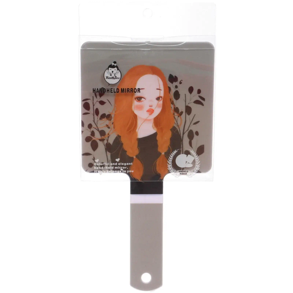 Зеркало косметическое «ИМАНИ - ЭЛЛИ», микс 4 дизайна, 23,4*12см (PVC подвес)