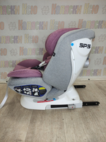 Автокресло детское Rant Nitro Isofix группа 0/1/2/3 (0-36) Grey/Pink