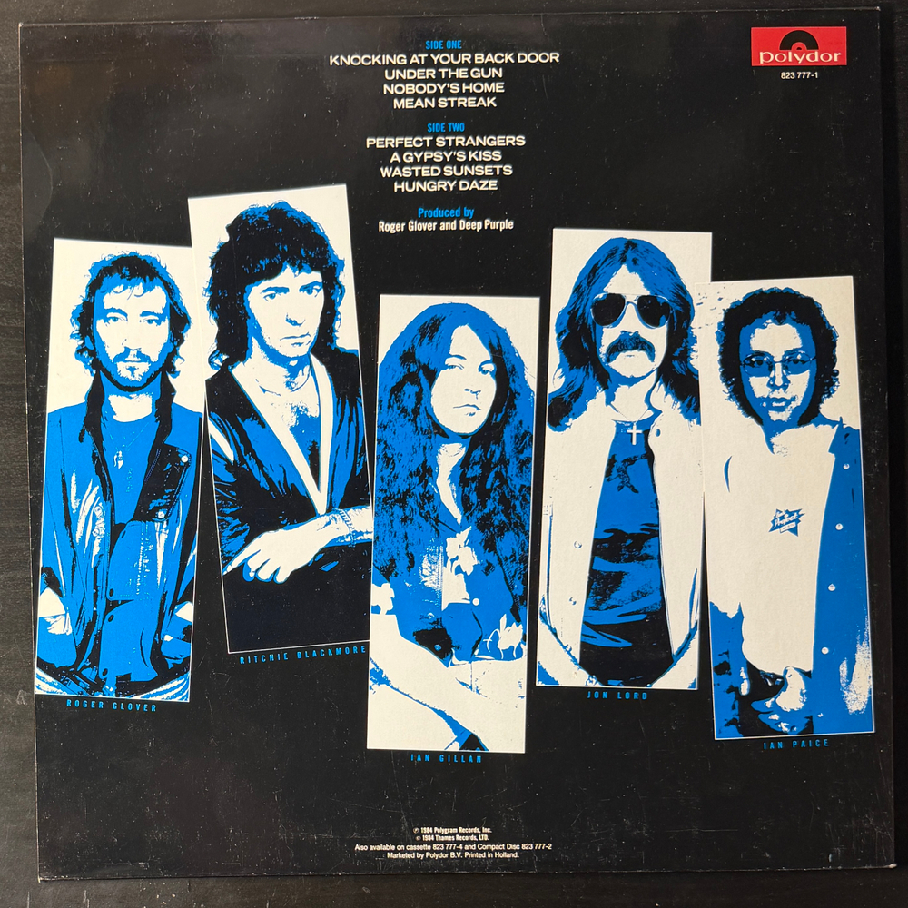 Deep Purple - Perfect Strangers (Голландия 1984г.)