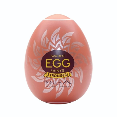 Мастурбатор-яйцо Tenga Egg Shiny II (Цвет: оранжевый)