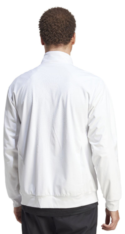 Мужская теннисная кофта Adidas Vel Jacket Pro - white
