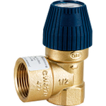Клапан предохранительный STOUT SVS-0030 - 1/2", сброс 3/4" (ВР, Рн 6 бар, для систем водоснабжения)