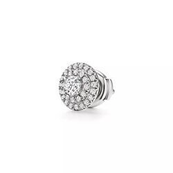 Серьги из платины и бриллиантов 0.6ct, Tiffany💠Soleste , Единственные в наличии