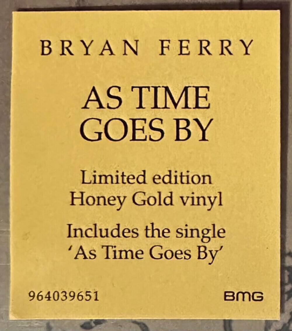 Bryan Ferry / As Time Goes By (Limited Edition)(Coloured Vinyl)(LP)