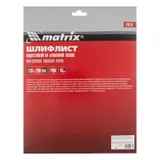Шлифлист на бумажной основе, P 400, 230 х 280 мм, 10 шт, водостойкий Matrix — фото 6