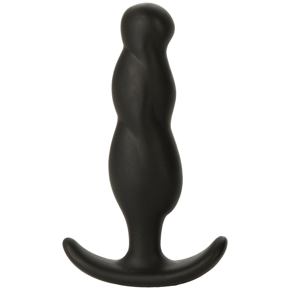 Анальная пробка Mood Naughty 3 Silicone - 8,9 см. (Цвет: черный)