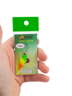 Блесна Fish Crystal DUNA 30 мм 2.5 г на форель цвет 95
