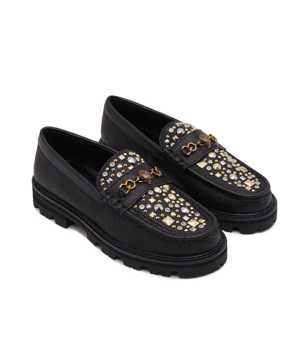 Кожаные мокасины Kurt Geiger - черный(9422105109)